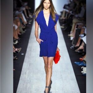 Royal Blue Women's Dress BCBG MaxAzria Runway